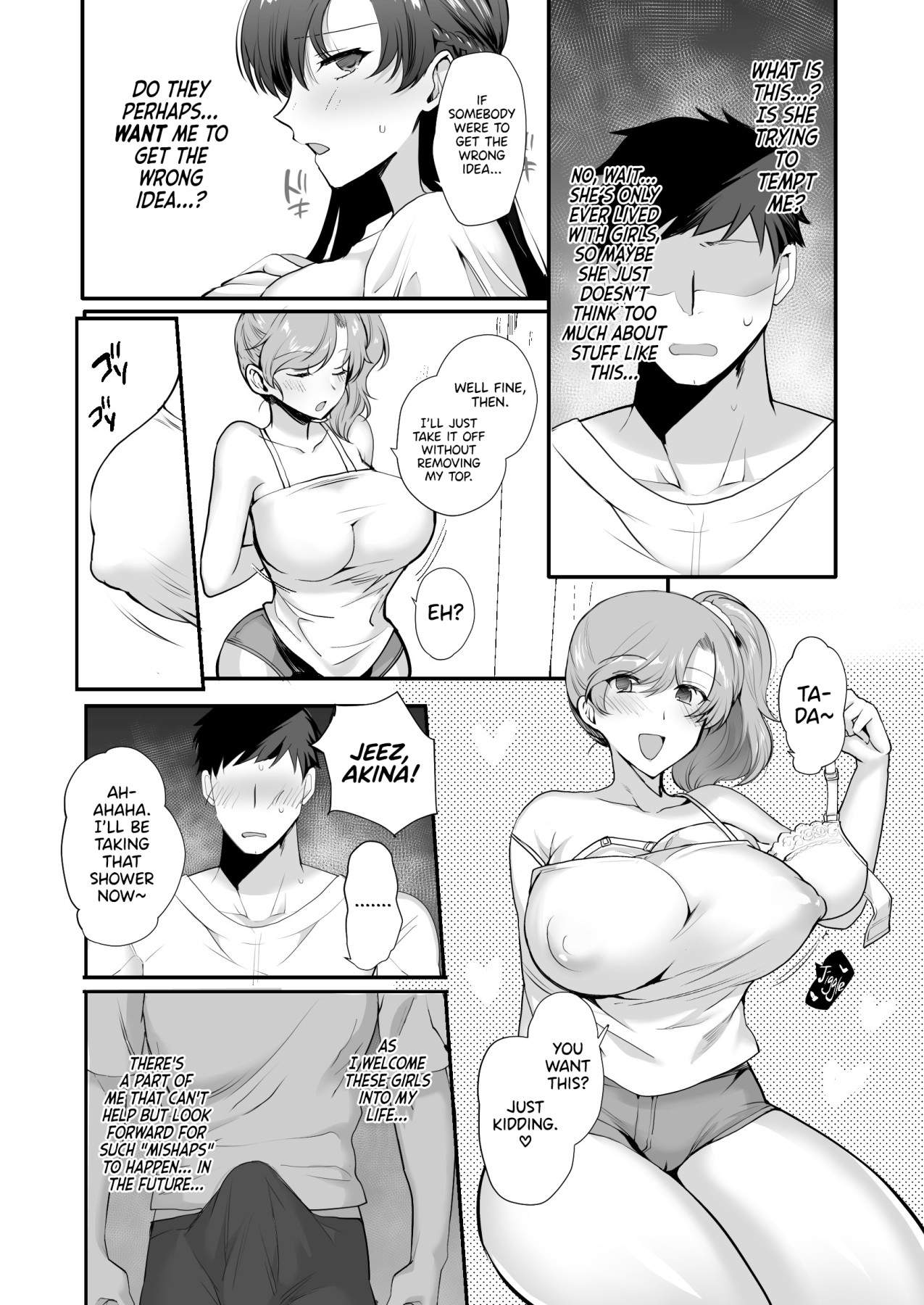 Hentai Manga Comic-My Roommates Are Way Too Lewd ~Living in a One-Room Apartment With Two Perverted Sisters~-Read-18